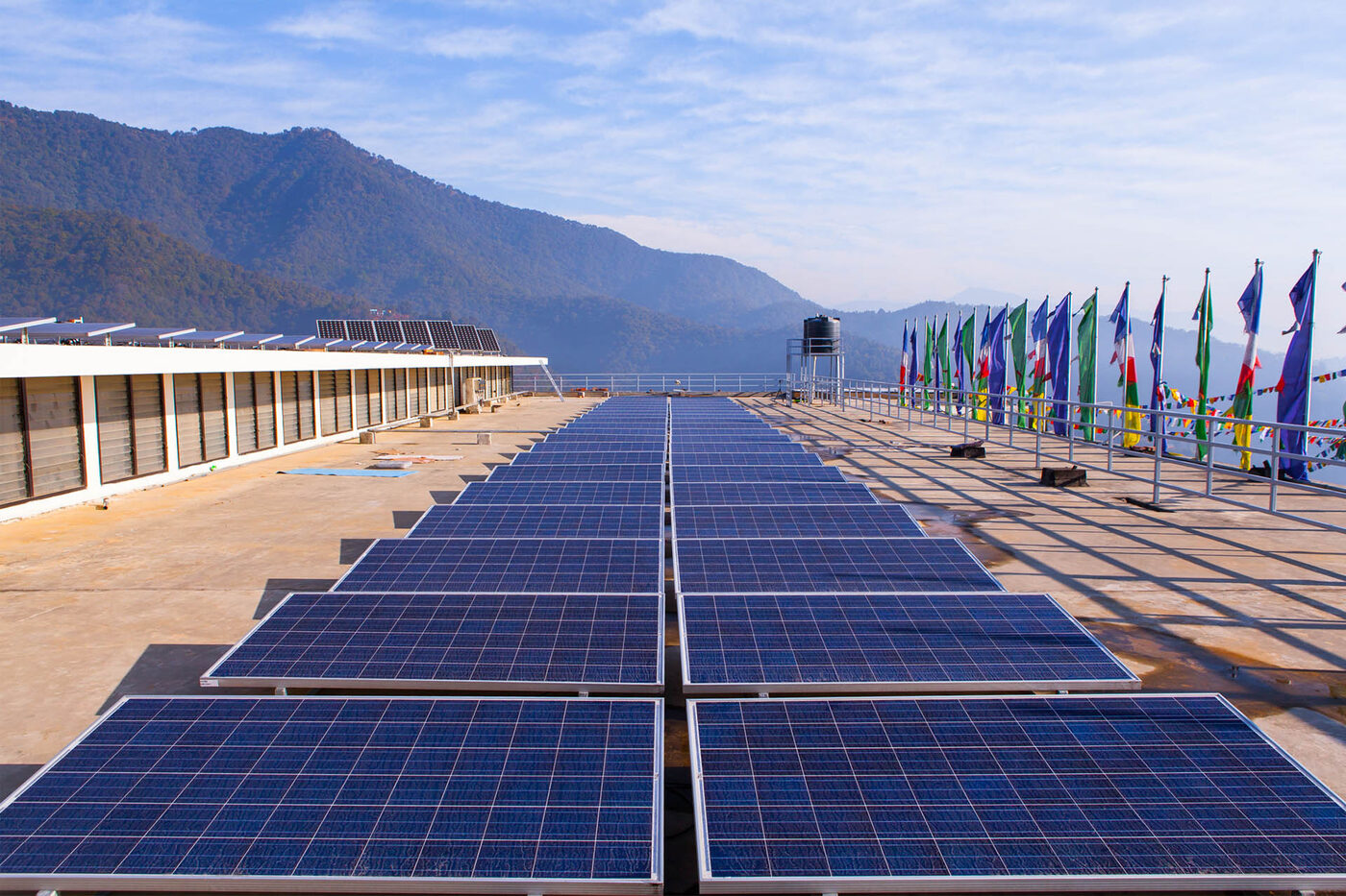 Druk Amitabha Mountain Phase 1 solar installation