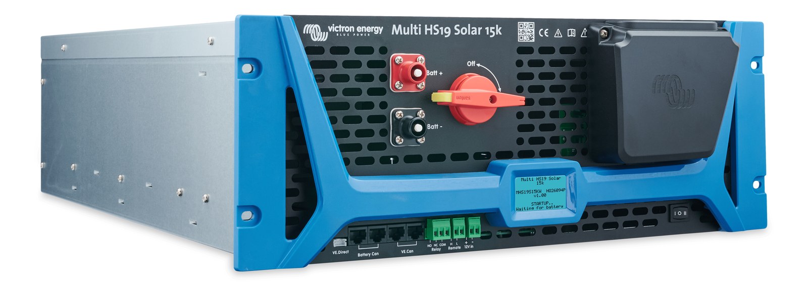 Victron Multi HS19 Solar 15k rack-mounted high-voltage inverter/charger