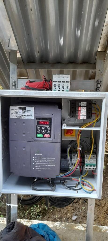 Direct drive pump controller and switchgear